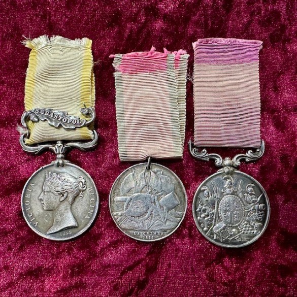Crimean Medal Trio 1